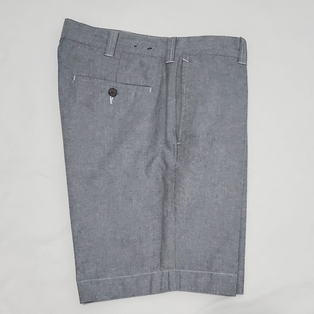 J. Crew Gramercy Gray Cotton Shorts 33 Waist